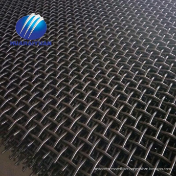 mine quarry mesh steel 65Mn vibrating screen mesh with hook stone crusher mesh